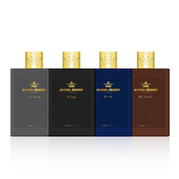 Bouteille de parfum personnalisée pour hommes, parfum de luxe, longue durée, 100ml, 200ml, 5 pièces, cadeau, vente en gros