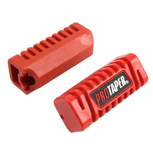 Couvre-pédales de moto ZUQING JD101 en caoutchouc pour pédales Five Rams, protection avant et arrière noire - Product Image 4