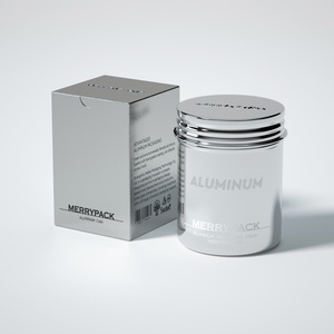Envase de pomada de alta gama, tarro cosmético para cera para el cabello, tarro de aluminio para crema, empaque para cera capilar - Product Image 1