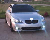 Pièces de phare antibrouillard avant de voiture neuves de haute qualité pour BMW E60 E61