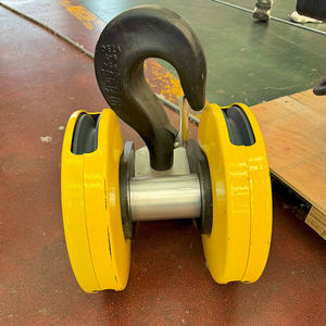 Chaoyang Hebevorrichtung Hakenrolle mit Lager aus Metall, 1000 kg Tragfähigkeit, 1 Jahr Garantie, Neuer Einträger-Brückenkran Test - Product Image 6