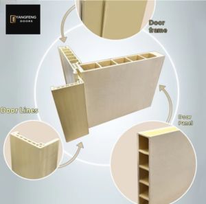 2025 Moderne Design Interieur WPC Deurbekleding Vochtbestendige Melamine Spaanplaat Kantbandmachine Waterdichte Afwerking - Product Image 1