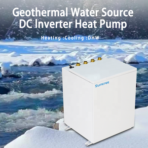 Suntree 4Kw thiết kế đơn giản Inverter R290 địa nhiệt bơm nhiệt nước để nước Wifi điều khiển - Product Image 2