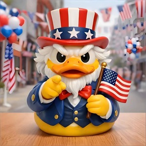 Statuetta in Resina dell'Uncle Sam per il 250° Anniversario degli USA - Decorazione per la Casa - Artigianale, Personalizzabile, Produzione OEM all'Ingrosso - Product Image 1