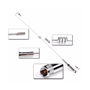 Antenne mobile VHF UHF double bande 144/430 MHz pour autoradio - Product Image 3