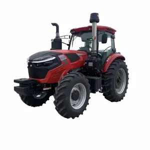 Cho nông nghiệp Sử dụng bán hàng tốt nhà máy Trung Quốc Nhập Khẩu yunnei động cơ diesel AC CABIN 4x4 150HP Máy kéo với nhỏ lốp