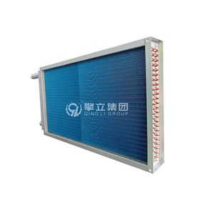 <b>Tube</b> <b>Heat</b> Exchanger Copper Finned Coil Water Cooling Industrial HVAC System - Product Image 3