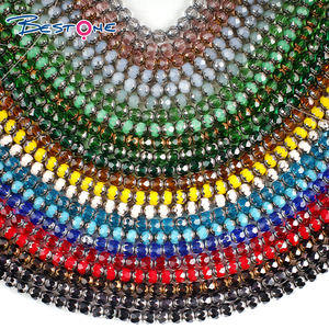 Bestone Joyería de Moda de Gran Venta Cuentas de Cristal de 7 mm Cuentas Rondelle de Vidrio para la Fabricación de Joyas - Product Image 1