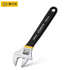 Adjustable 6/8/10/12in Universal Wrench <b>Spanner</b> Large Opening Bathroom Repair <b>Tools</b> for Water Pipe OEM Customizable - Product Image 1