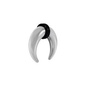 Anneau <span class=keywords><strong>de</strong></span> <span class=keywords><strong>nez</strong></span> en acier inoxydable 316L plaqué noir en forme <span class=keywords><strong>de</strong></span> corne <span class=keywords><strong>de</strong></span> taureau, dilatateur d'oreille en acier, piercing conique, extenseur d'oreille en forme <span class=keywords><strong>de</strong></span> corne <span class=keywords><strong>de</strong></span> taureau, vente en gros - Product Image 6