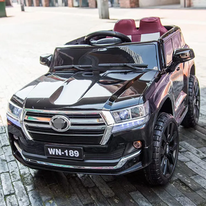 批发儿童乘坐汽车双座12v电池驱动电动汽车带音乐灯门儿童汽车MP3遥控器 - Product Image 1