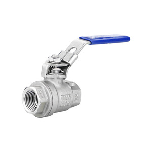 304 Stainless Steel Ball Valve, Two-Piece Type, Internal <b>Thread</b> Water Valve Switch, Double Internal <b>Thread</b> PT4/1 PT1/2 - Product Image 4