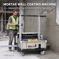 Machine à enduire les murs en ciment, nouvelle technologie, vente en gros d'usine, machine à enduire les murs