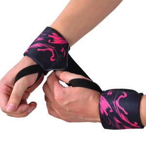 Wholesale Custom Logo Anime Berserk Neoprene Breathable Wrist Support <b>Wraps</b> Adjustable Hook Eye Closure for Weight Lifting Gym - Product Image 3