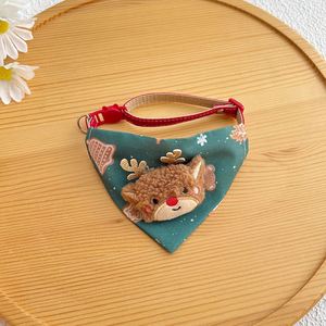 Handmade Christmas Pet Triangular <b>Scarf</b> Collar Novelty Christmas Gifts for Pets - Product Image 4