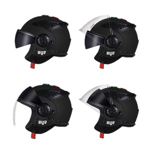 Casco Aperto BYE Elegante in ABS con Doppia Lente, Omologato DOT per Scooter e <span class=keywords><strong>Moto</strong></span> - Product Image 5