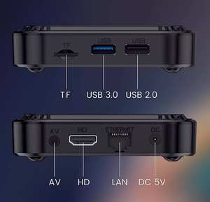 Boîtier <span class=keywords><strong>IPTV</strong></span> de streaming 4 Go de RAM 32G/64G/128G HK1 RBOX K8 <span class=keywords><strong>Android</strong></span> 13 TV Box RK3528 avec Wi-Fi 6 puissant, décodage vidéo 8K HDR et Bluetooth - Product Image 5