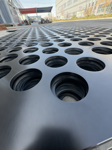 Maille perforée en fil d'acier <span class=keywords><strong>pour</strong></span> le criblage industriel, la filtration et la ventilation, maille de protection sur mesure - Product Image 2