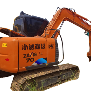 Venta CALIENTE Excavadora Hitachi usada ZAXIS 70 Equipo de construcción original de Japón para movimiento de tierras - Product Image 1