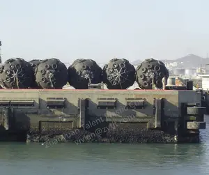 Aile en caoutchouc de jetée de voûte superbe standard de la couleur noire PIANC