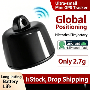 Traceur GPS intelligent et léger <span class=keywords><strong>pour</strong></span> animaux de compagnie, étanche, compatible Android et Apple, anti-perte, modèle 2026, en promotion - Product Image 6