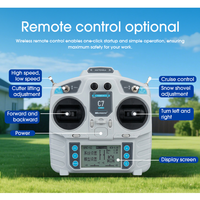 Livraison gratuite, tondeuse à gazon télécommandée tout-terrain approuvée CE EPA, tondeuse à gazon robotisée télécommandée pour jardin