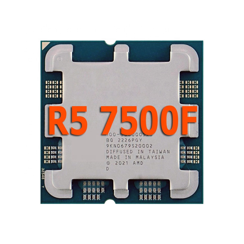 New AMD Ryzen 5 7500F 3.7GHz 6-Core CPU Processor for Desktop