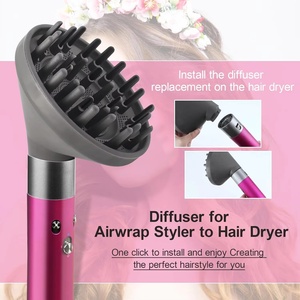 Diffuseur pour fer à friser, embout de séche-cheveux de qualité supérieure, accessoire de coiffage pour <span class=keywords><strong>Dyson</strong></span> HS01/HS05 - Product Image 5