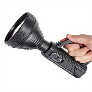 Lampe torche LED rechargeable puissante à haute luminosité, portable pour l'extérieur, longue portée, en ABS, idéale pour le camping - Product Image 4