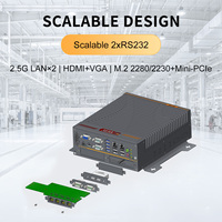 Controlador Industrial Lingchen de Bajo Costo, Caja de Computadora Industrial Resistente, Mini PC Integrado para Sistemas de Automatización