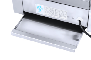 Petit réchaud <span class=keywords><strong>de</strong></span> comptoir 1,2 kW 350 mm, vitrine chauffante commerciale pour snacks chauds, boulangerie, café - Product Image 4