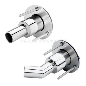 Autres tuyaux d'échappement universels en acier inoxydable 316 poli miroir, droits et courbés, pour navires, chauffages au carburant pour camping-cars - Product Image 1