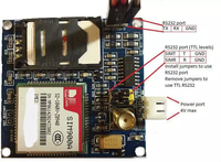 Modul SIM900 SIM900A Baru dengan GSM GPRS