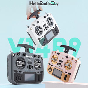 HelloRadio V14 & V14PRO プラスチック製ドローンコントローラー - ELRS 低遅延 EdgeTX オープンソース FPV レーシング＆ホビー用ドローン向け - Product Image 2