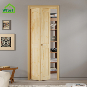Puerta Plegable <span class=keywords><strong>de</strong></span> Diseño Moderno, Compuesta <span class=keywords><strong>de</strong></span> Madera, Tipo Acordeón, Deslizante, Manual, para Uso Residencial y Comercial, Resistente al Agua y al Calor - Product Image 3