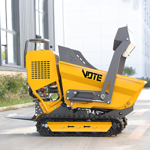 Free Shipping Crawler Mini <b>Dumper</b> 500kg 800kg Farm Garden Hydraulic Engine Mini <b>Tracked</b> <b>Dumper</b> Truck for Sale - Product Image 4
