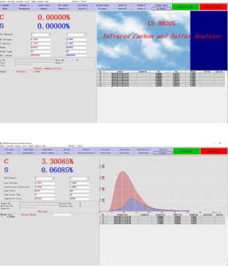 Drawell DW-CS-8800S Enxofre e Carbono Enxofre <span class=keywords><strong>Analyzer</strong></span> Usado para Steel Iron Alloy Casting Core Sand Analysis - Product Image 5