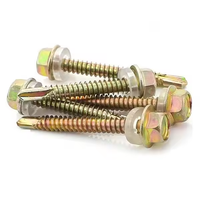 Vis autoperceuses pour tôles 10 mm C1022A, tête hexagonale en plastique M5/M6/M4/M2 pour le vissage en système métrique