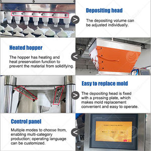 ORME Máquina Depositadora de Malvaviscos Totalmente Automática, Fabricante de Líneas de Producción de Algodón de Azúcar - Product Image 4