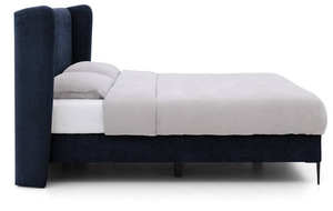 Cama Moderna e Inteligente con Almacenamiento, Tapicería de Terciopelo/Lino/Chenilla, Estructura Cromada, Acolchada, Suave y Ecológica para <span class=keywords><strong>Hotel</strong></span>/Dormitorio - Product Image 3