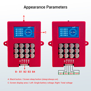 HeltecEnergy 4S 5A Aktiver Balancer mit Display 5A Batterieausgleicher mit Spannungsanzeige - Product Image 3
