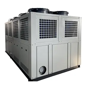 Air cooled screw chiller 100KW 150KW customized water cooling system refrigeration
