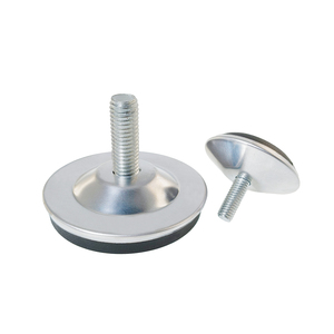 Patas Niveladoras Ajustables de Cromo de 20-120 mm de Diámetro, Modernas y Resistentes, para Gabinetes, Muebles, Mesas, Sillas, Sofás y Camas - Product Image 3