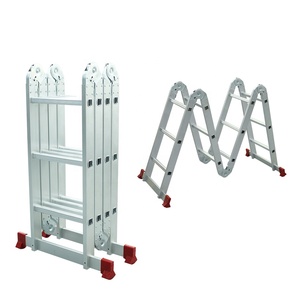 Échelle <span class=keywords><strong>pliable</strong></span> multifonctionnelle/polyvalente en aluminium 4x2 4x3 4x4 4x5 4x6 étape 3m 4m <span class=keywords><strong>5m</strong></span> 6m 7m échelle multifonction - Product Image 6