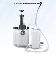 WZAUTO 3L + 1L Voiture Manuel De Frein Pot D'huile Purge Liquide Hydraulique Embrayage Pompe À Huile Frein Pneumatique Extracteur Égouttoir D'huile Changeur