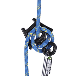 Dispositif de rappel et d'assurancement robuste pour l'escalade sur arbre et sur rocher, abaisseur en forme de 8 - Product Image 5