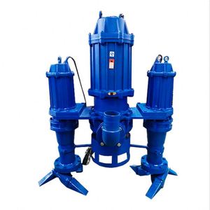 ZJQ A05 Wear-resistant Sand Washing Sand Pumping 4-stage Motor Vertical <b>Submersible</b> Slurry <b>Pump</b> - Product Image 1