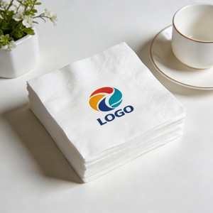 Serviettes en papier Airlaid personnalisées colorées, serviettes en lin, serviettes en tissu uni pour cocktails, déjeuner, dîner, avec logo, 25, 30, 40 cm - Product Image 4