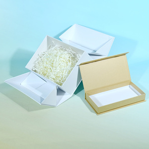 Cajas de Regalo de Papel Satinado Populares, Cajas de Cartón Personalizadas, Cajas Plegables Magnéticas para Pelucas, Cajas de Embalaje de Lujo - Product Image 1