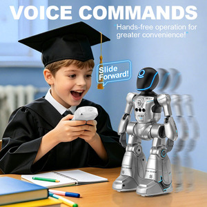 AI <b>Smart</b> Robot Toy 2.4GHz <b>Remote</b> <b>Control</b> Voice Gesture Sensing Programmable Robot for Kids - Product Image 4